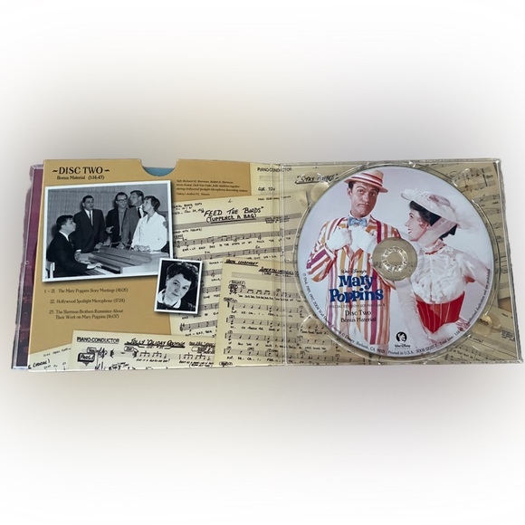 Mary Poppins DVD 2 Disc Set 40TH Anniversary Edition and Soundtrack Set 2-Disc - Picture 7 of 7